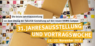 Jahresausstellung der Fakult&auml;t Gestaltung