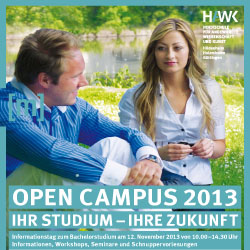 Open Campus an der HAWK, Fekult&auml;t Management, Soziale Arbeit, Bauen in Holzminden